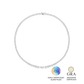 Colar Riviera Degrade Glam Moissanite 32.9 ct