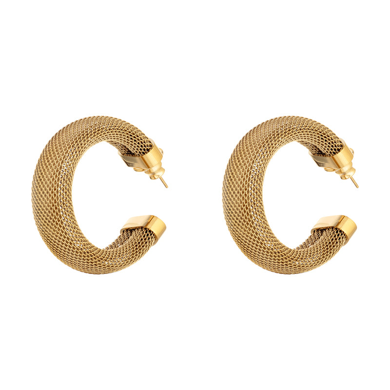 Argola Tramas Dourado