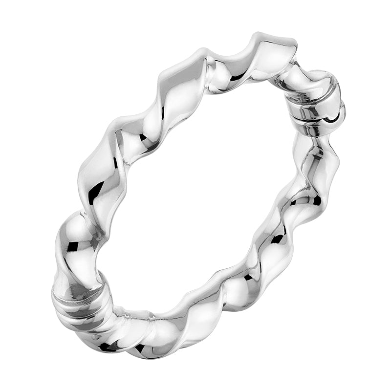 Bracelete Fluidez Ródio