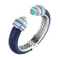 Bracelete Galuchat India Azul