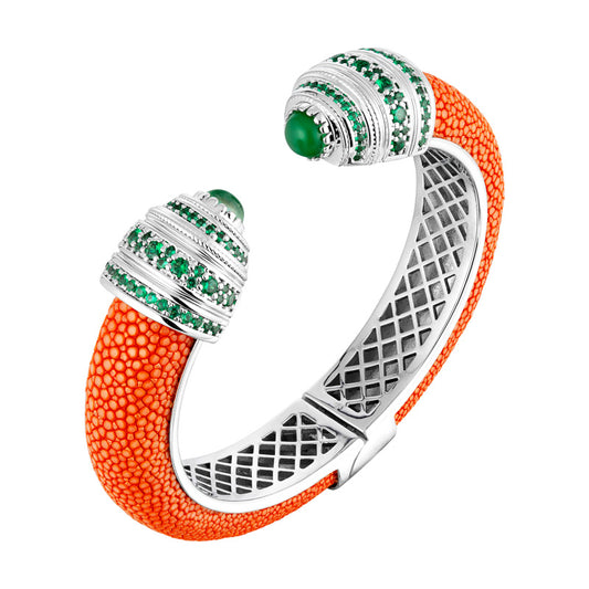 Bracelete Galuchat India