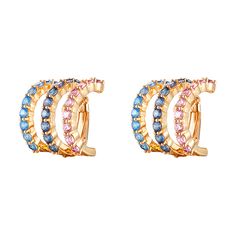 Brinco Piercing Tricolor