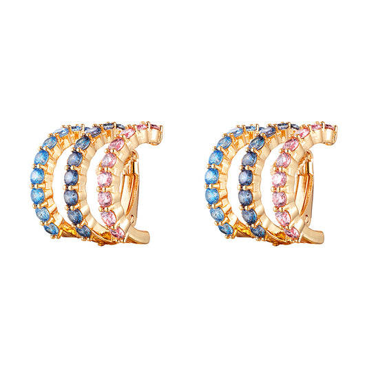 Brinco Piercing Tricolor