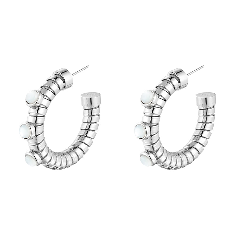 Argola Tubogas Madrepérola