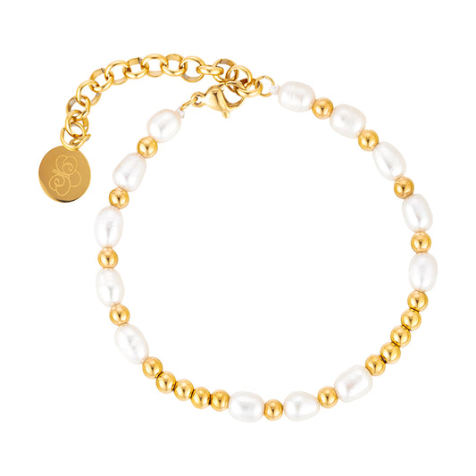 Pulseira Pérola Água Doce