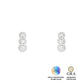 Brinco Trio Glam Moissanite 0.2 ct