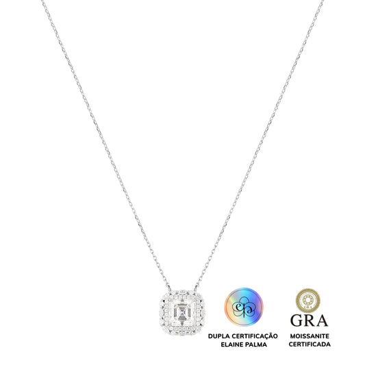 Colar Grace Glam Moissanite 2.5 ct