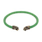 Colar Choker Galuchat Tiger Green