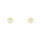 Brinco Little Flower Glam Moissanite