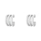 Brinco Piercing Arcos Glam Moissanite