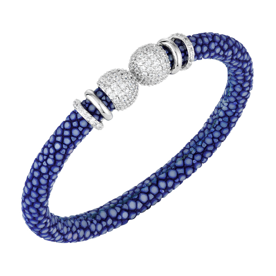 Bracelete Galuchat Sun Royal