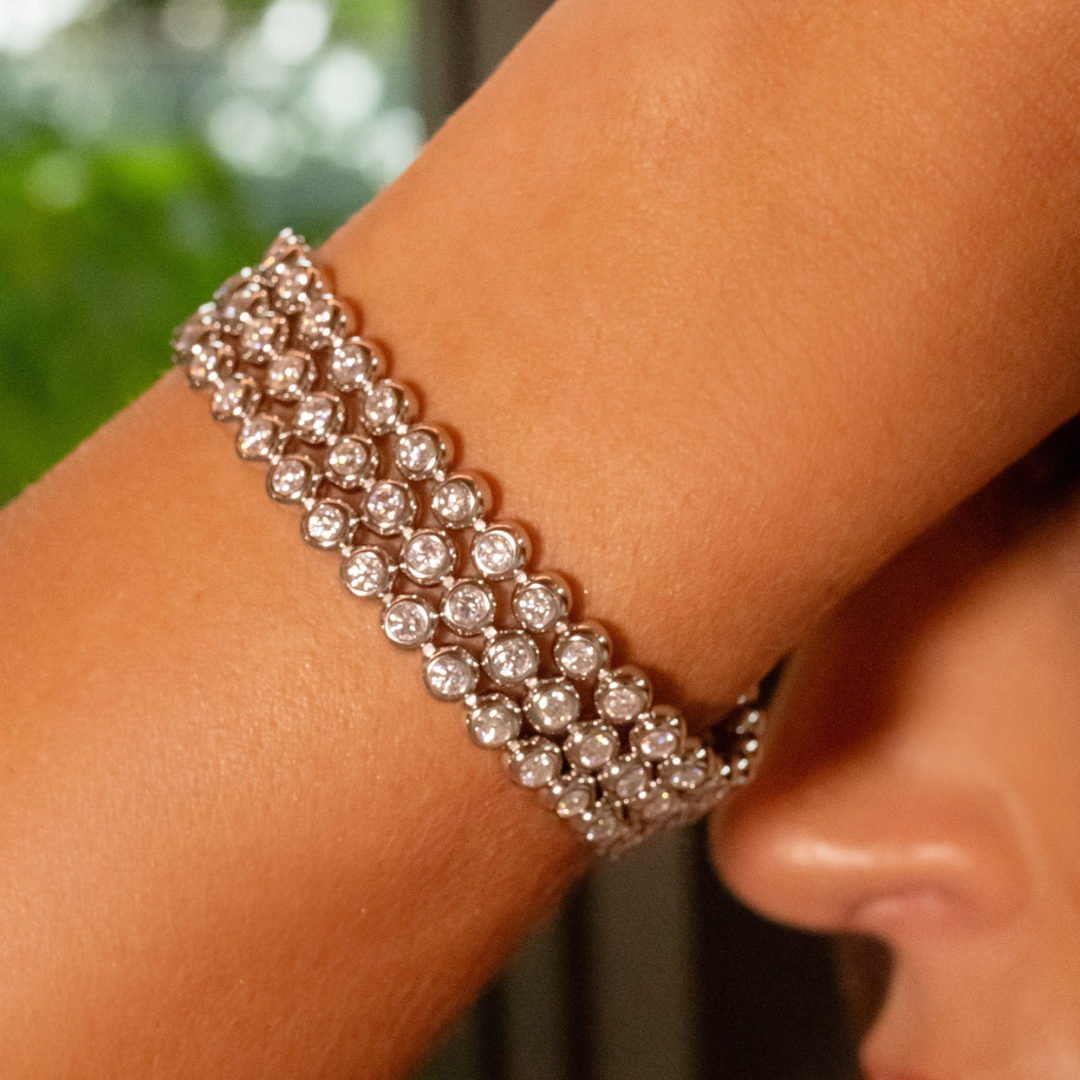 Pulseira Riviera Glam Moissanite