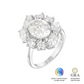 Anel Oval Glam Moissanite