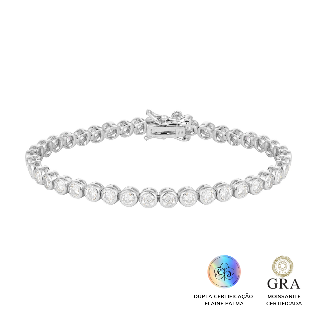 Pulseira Riviera Glam Moissanite