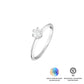 Anel Solitário com Diamante de Laboratório 0,51 ct