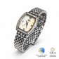 Relógio Analógico Glam Moissanite