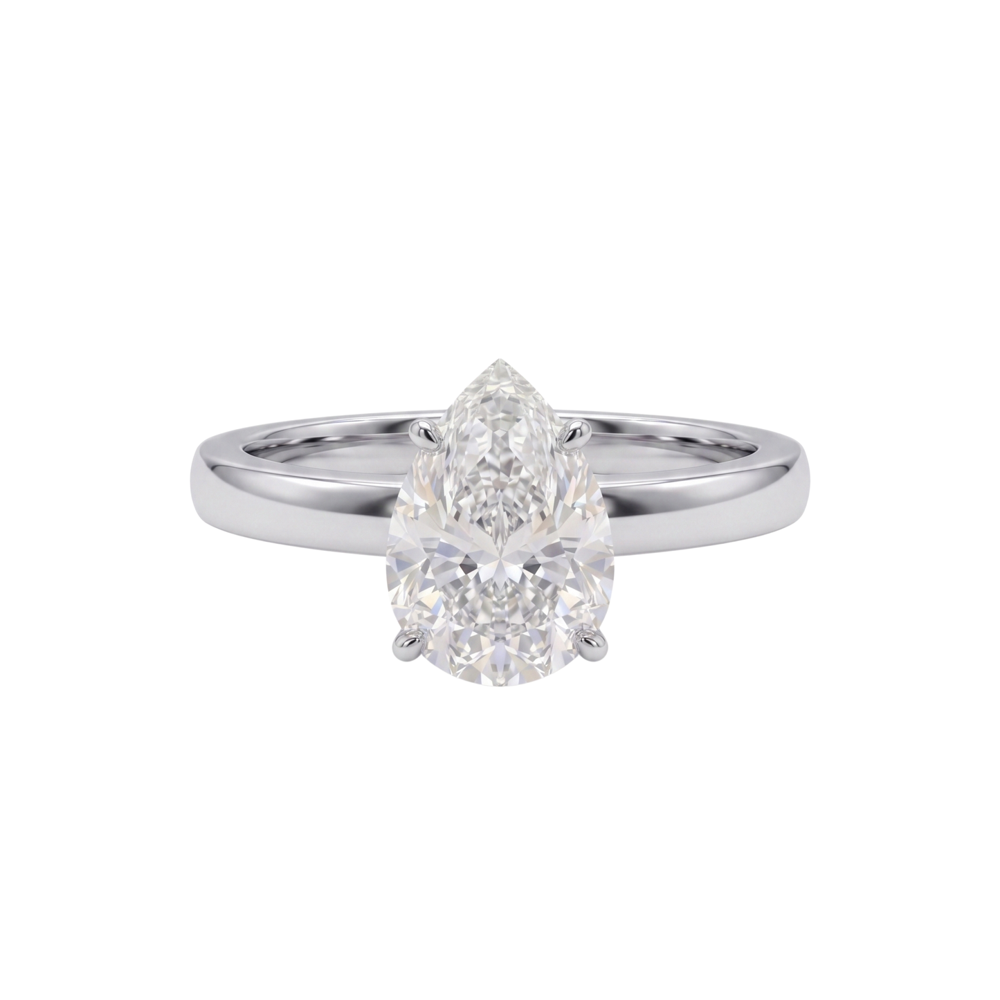 Anel Solitário Gota Glam Soul 1.0 ct