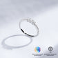 Anel Aparador Pavê com Diamante de Laboratório 0,45 ct