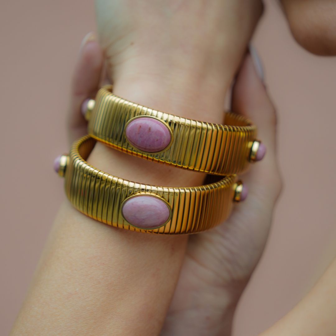 Bracelete Bela Rodocrosita
