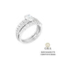 Anel Trio Glam Moissanite 1 ct